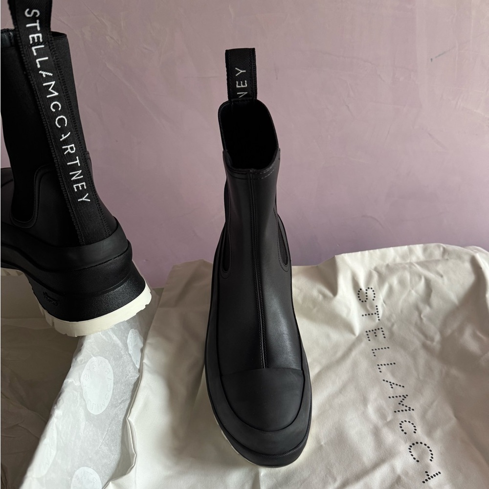 Stella McCartney Black Ankle Booties